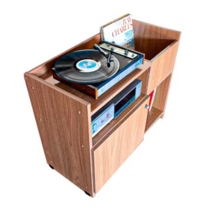 Estante Para Discos Vinis E Aparelhos EVA-01