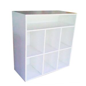 Estante Para Discos LPs Vinis E Aparelhos W6-1
