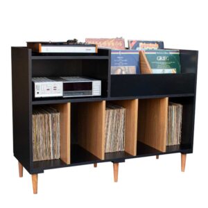 Estante Rack Para Discos De Vinil E Aparelhos TD-17PM