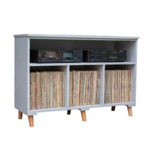 Estante Rack Para Discos De Vinil e Aparelhos T-60