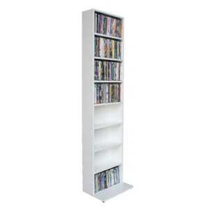Estante Torre Para 220 DVDs - ROBERT