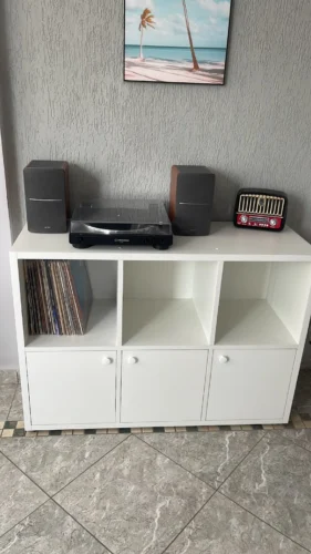 estante multiuso para discos lps vinis v 480b