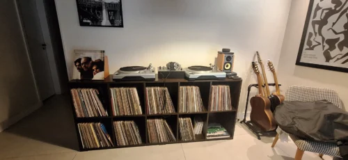 estante para discos lps vinis 12 nichos new12a8r