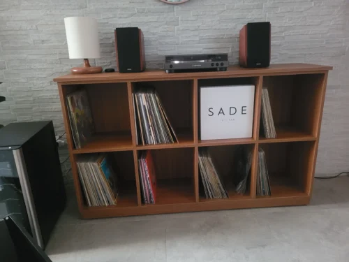 estante para discos de vinil cin 001