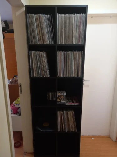 estante torre para vinil 10 nichos 784 lps top 11