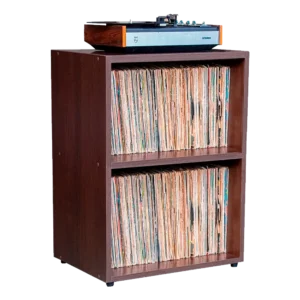 estante para 300 discos lp de vinil ev 203/40 branco
