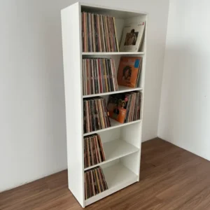 estante para 800 discos lps vinil z 800 branca