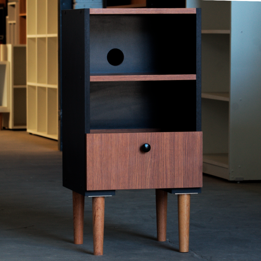 estante para aparelhos e vinil lps bessie