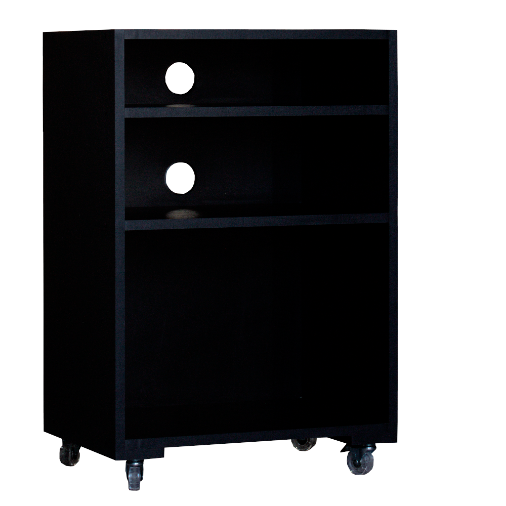 estante para aparelhos e vinil lps muce