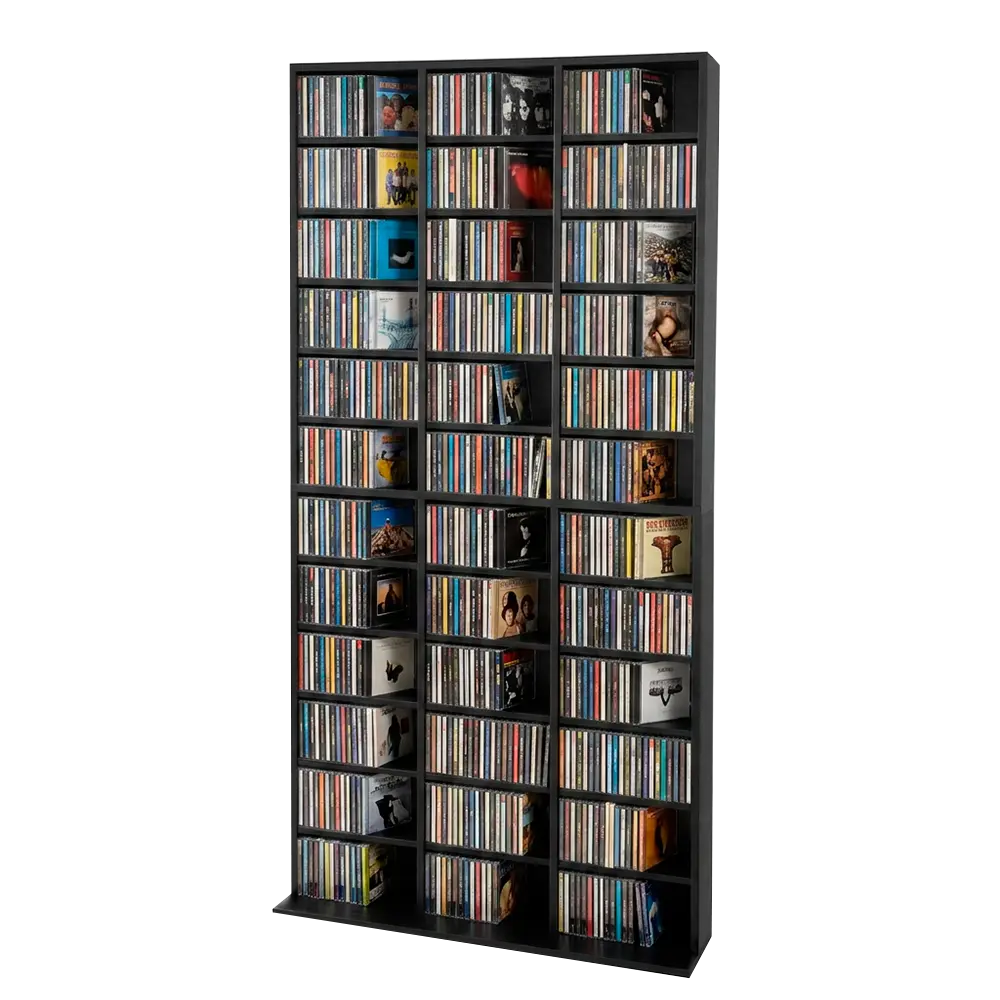 estante para colecionador 1116 cds mdf 18mm g 1116