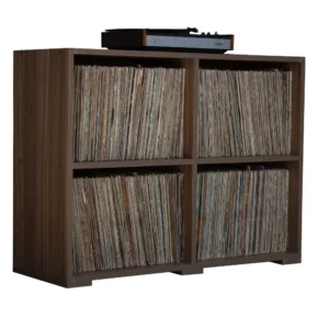 estante para discos de vinil e aparelhos Ágape