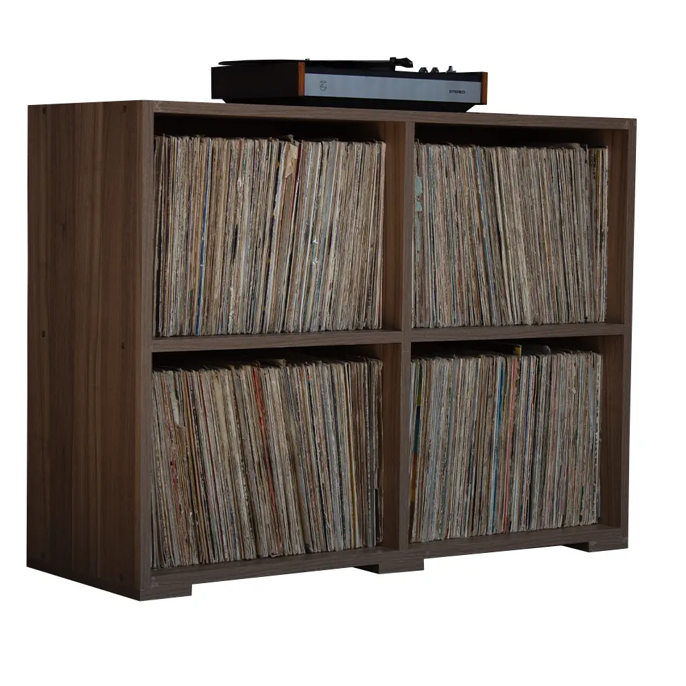 estante para discos de vinil e aparelhos Ágape