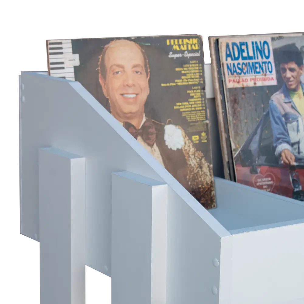 estante para discos lps vinil t2b