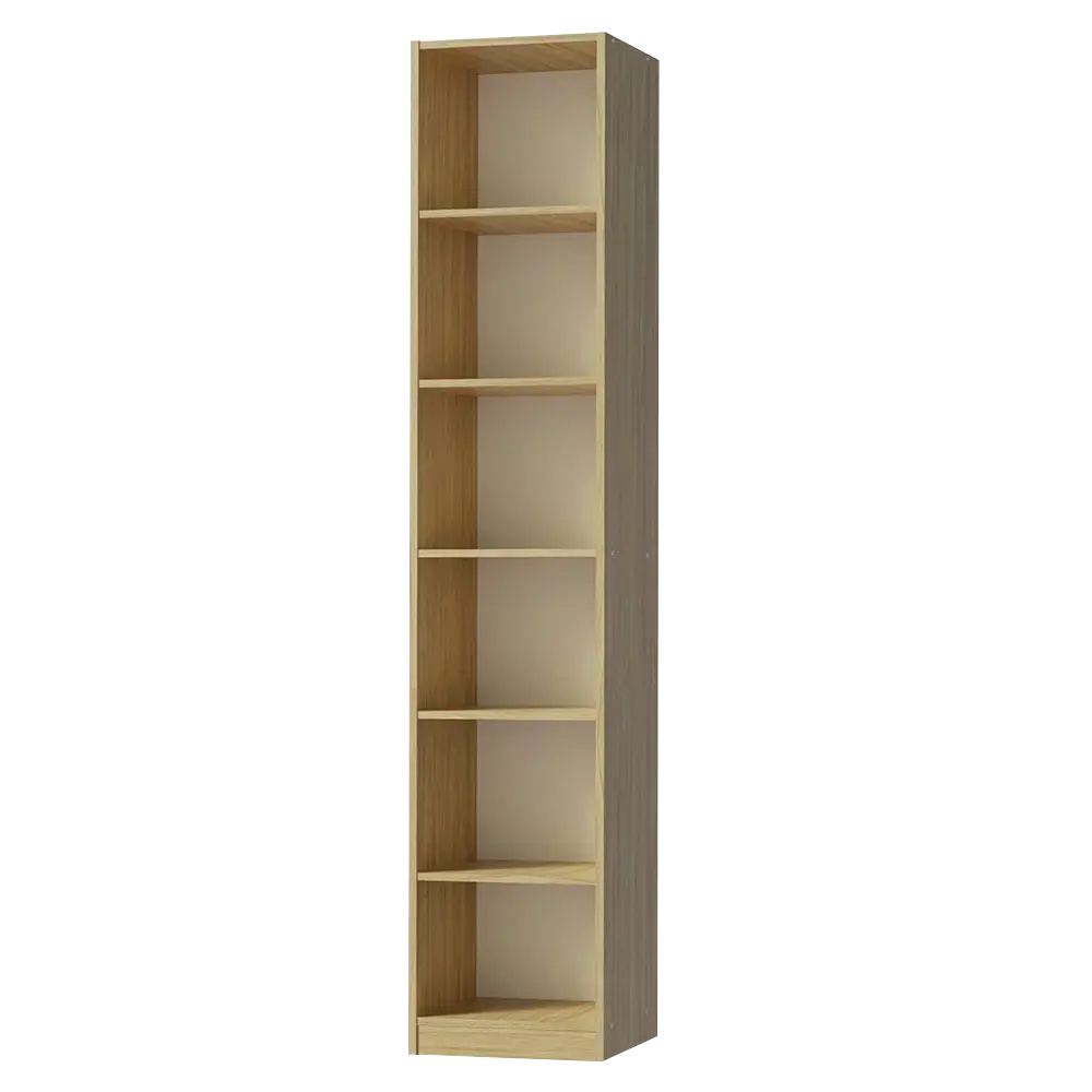 estante para livros mdf carvalho poró 18mm enviado montado