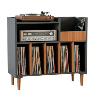 estante rack para discos de vinil e aparelhos td2 17