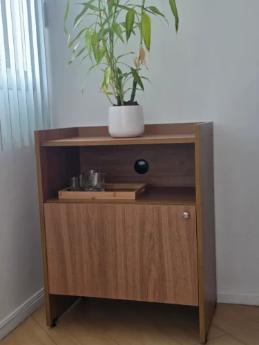 móvel para toca discos mdf 18mm enviado montado lps ev 295