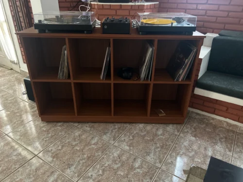 estante para discos de vinil cin 001