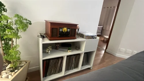 estante para discos de vinil toca discos receiver top 2000