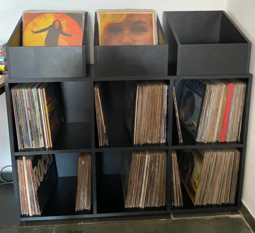 estante para discos de vinil raoul