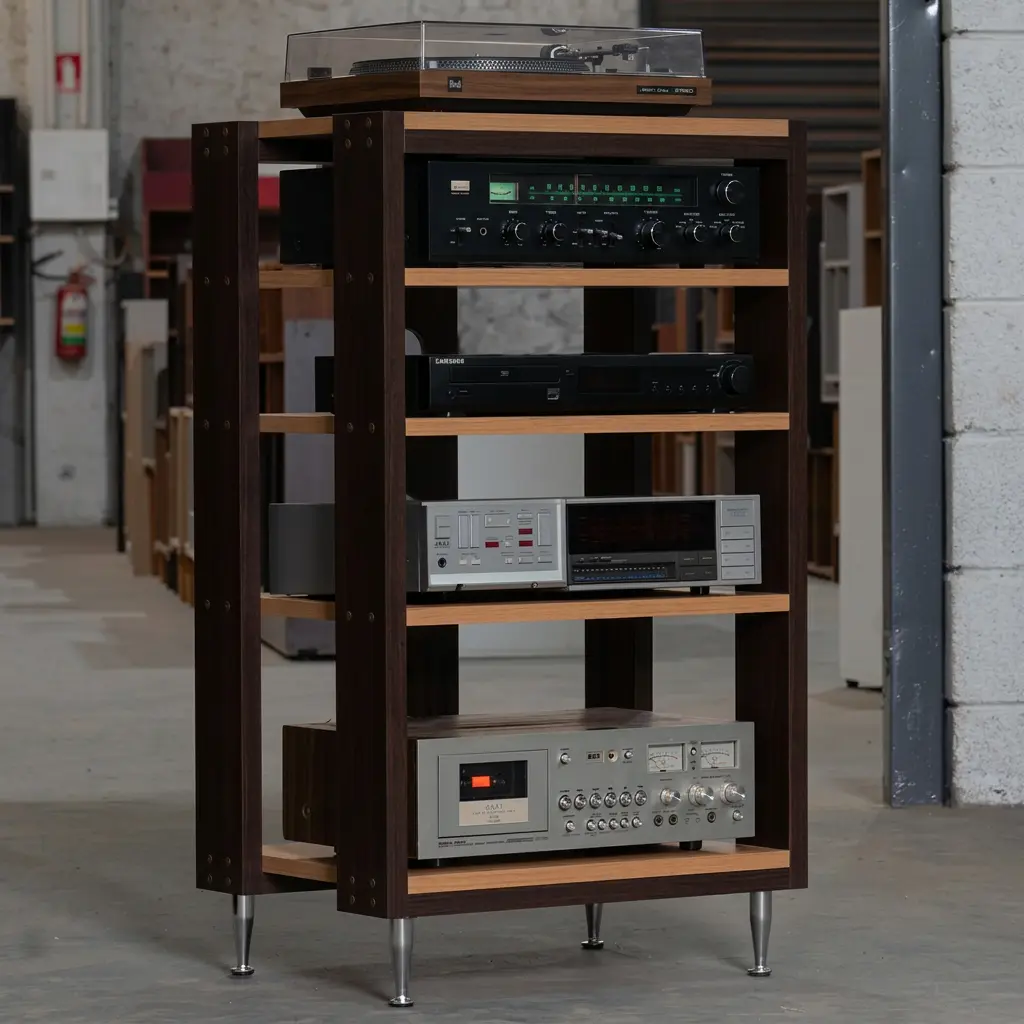 rack hifi para 5 aparelhos henry