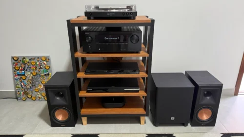 rack para 4 aparelhos hifi ricky