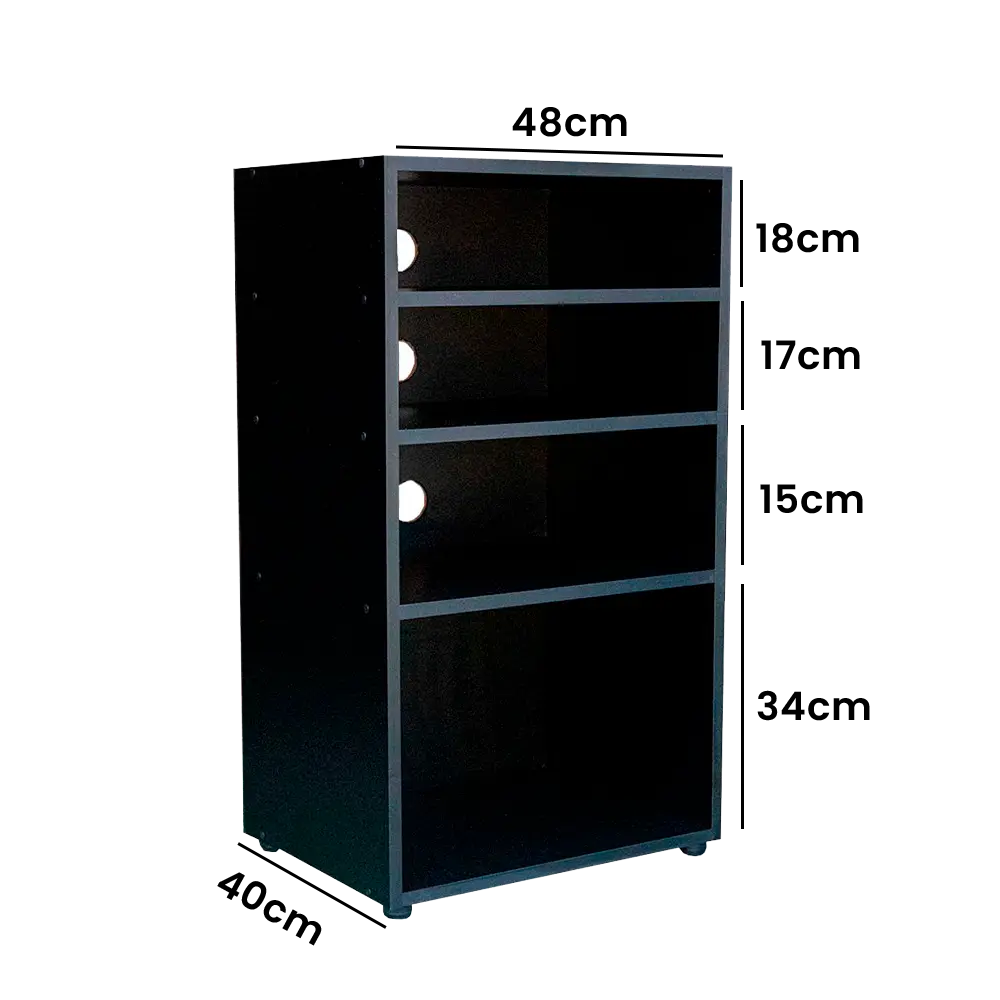 rack para 5 aparelhos hi fi dirk
