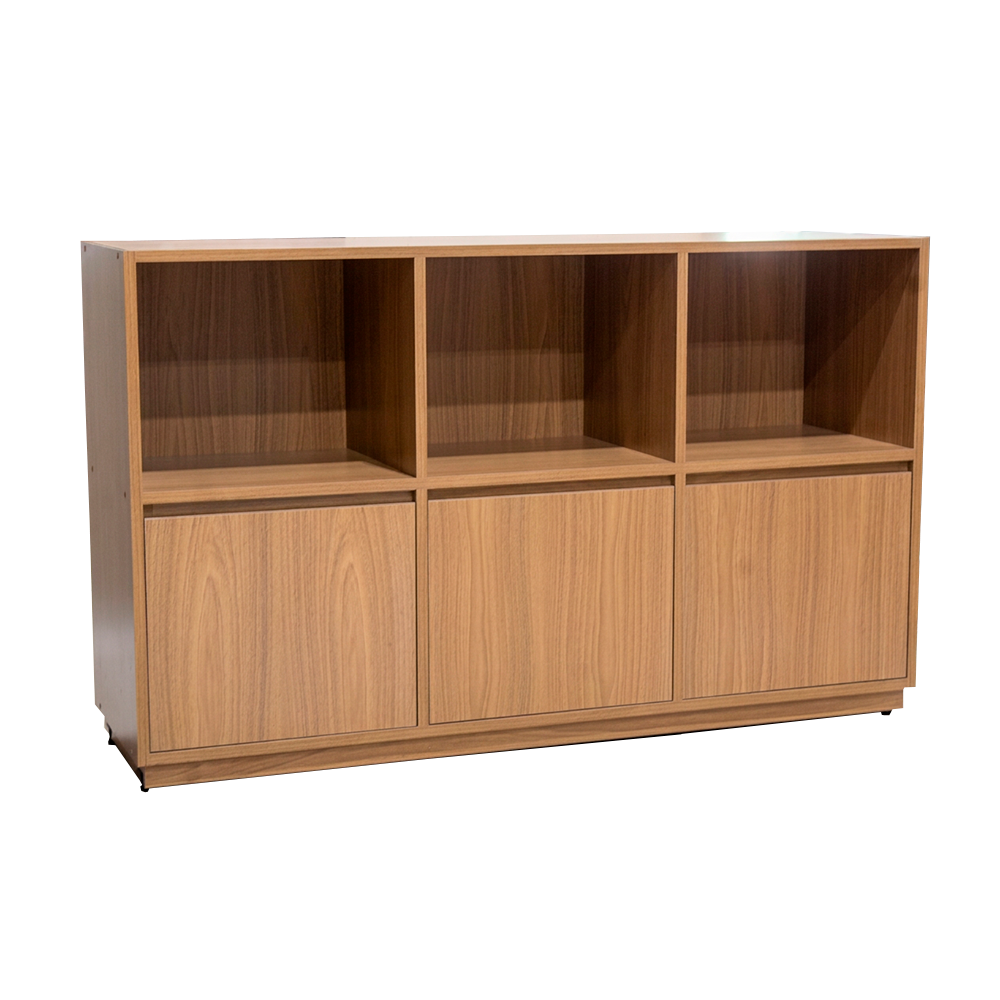 rack para vinil com porta e toca discos sola
