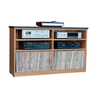 rack para vinil e toca discos pixel