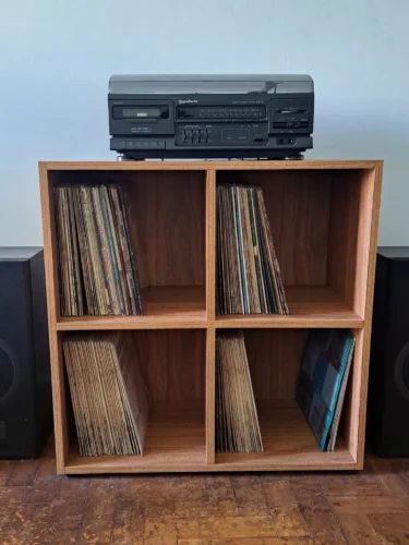 estante para discos lps de vinil square 4