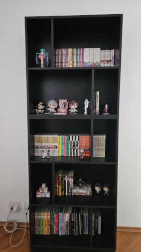estante prateleira para livros zig zag multiuso el 08